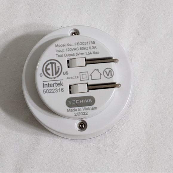 Dual USB LED Night Lights, Portable Design, Bundle Of 2, NEW - Picture 6 of 7